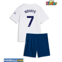 Manchester City Iliman Ndiaye #7 3rd trikot Kinder 2026-27 Kurzarm (+ Kurze Hosen)